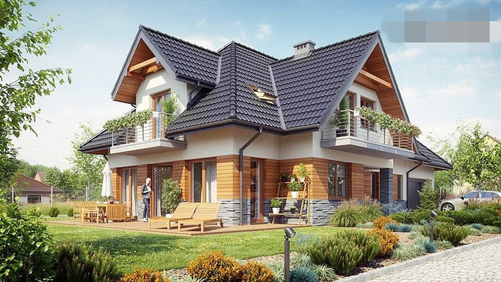 Biệt thự nhà vườn phong cách đồng quê kiểu Pháp tuyệt đẹp. Ảnh: Arhome.