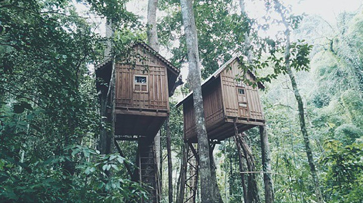 Bên trong căn nhà cũng có đủ mọi đồ đạc tiện nghi cho khách nghỉ ngơi, thư giãn. Ảnh: VOV.