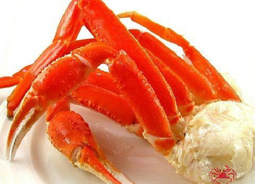 Trên thị trường, chân cua tuyết được bán với giá từ 500.000 - 700.000 đồng/kg, tùy loại. Ảnh: New fresh food.