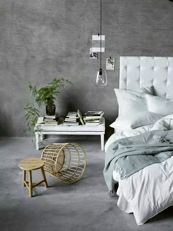 Sàn xi măng là cách trang trí nhà của những người yêu thích phong cách đơn giản và công nghiệp. Ảnh: Thegioinoithat.