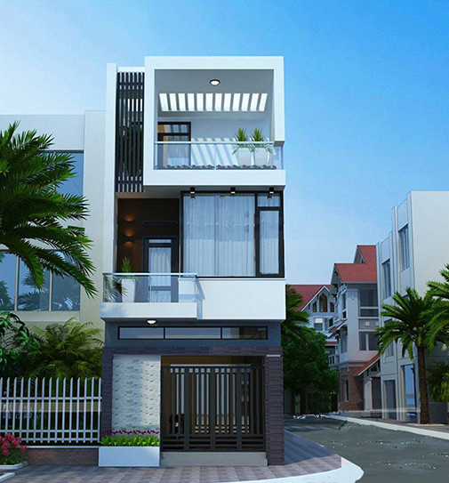 Phong cách tân cổ điển kết hợp hài hòa với kiến trúc hiện đại, được giản lược đi những chi tiết trang trí kiến trúc cầu kỳ tạo nên sự tinh tế. Ảnh: Internet.