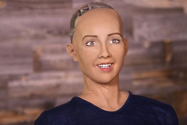 Sophia được tạo ra bởi David Hanson, CEO của công ty Hanson Robotics. Ảnh: Mirror.