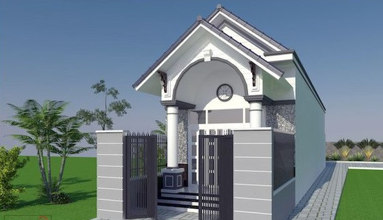 Mang đến màu sắc hài hòa, các chức năng của công trình được phân bổ trên diện tích nhỏ nhưng chiều dài lại là chính là lợi thế cho kiến trúc. Ảnh: Internet.