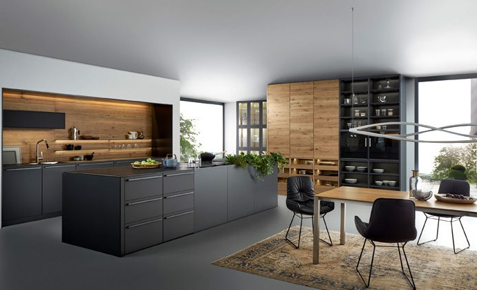 Nhà bếp phong cách công nghiệp - xu hướng mới nổi. Ảnh: Lalahouse.