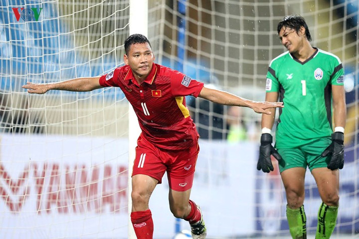 Tiền đạo Nguyễn Anh Đức.