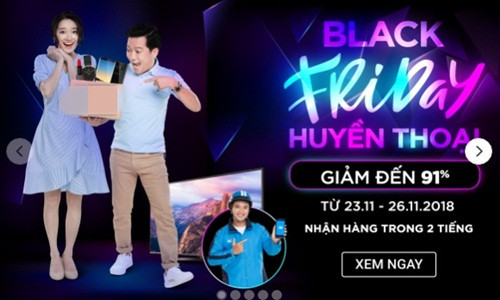 Trang thương mại điện tử Sendo còn giảm giá sốc với nhiều sản phẩm chỉ 1.000 đồng. Ảnh: Sendo.