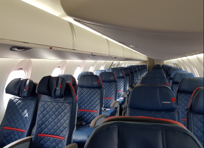 CRJ900 thiết kế từ 80-90 ghế và tầm bay trên 3.000 km. Ảnh: Zing.