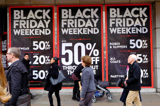 Năm 2018, ngày Black Friday của Best Buy bắt đầu từ 17h ngày thứ Năm 22/11 và kết thúc vào 22h ngày thứ Sáu 23/11. Ảnh: AP.