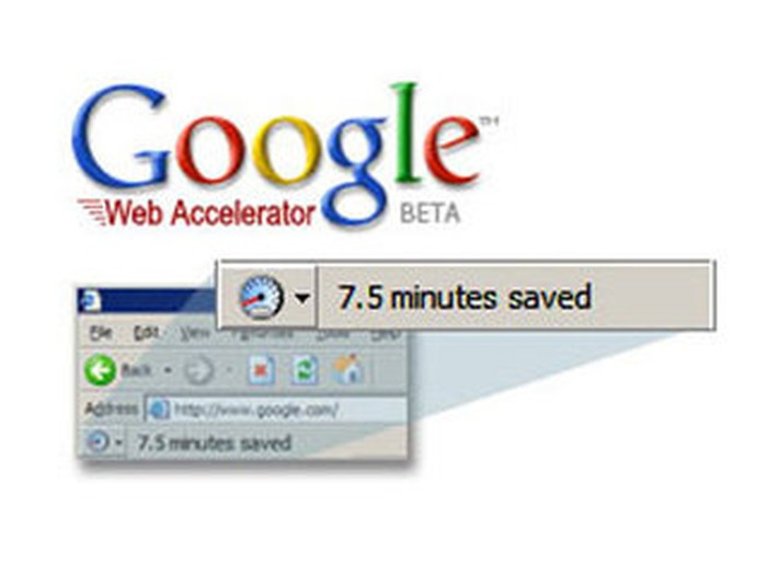 Google Web Accelerator ra đời với mục đích giúp người dùng tăng tốc độ duyệt web bằng cách giảm thời gian tải trang. Thế nhưng đây lại trở thành sản phẩm thất bại của Google khi dính quá nhiều lỗi, không chạy được video trên YouTube và cuối cùng bị khai tử năm 2008.