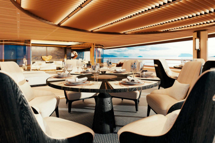 Du khách được lựa chọn trải nghiệm phòng khách VIP, 4 phòng khách thông thường, tất cả đều có cửa kính trong suốt mang phong cách tối giản.