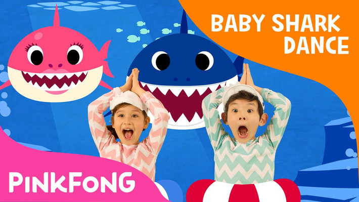 Baby Shark bị "soán ngôi" khi chỉ là video được xem nhiều thứ 2 trong lịch sử YouTube với gần 6.5 tỷ views. Bài hát nổi tiếng đầu tiên trên YouTube năm 2016, khi được thực hiện bởi Pinkfong - hãng ca nhạc của công ty giáo dục và giải trí SmartStudy của Hàn Quốc.