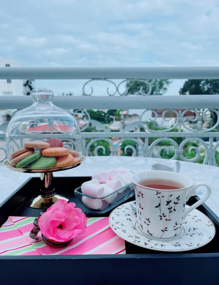 View tuyệt đẹp từ ban công nhà Lý Nhã Kỳ. Nguồn ảnh: FBNV