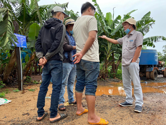Với diện tích lên đến hàng nghìn ha, các nông trại chuối của bầu Đức tại Gia Lai trải dài trên nhiều vùng đất với một màu xanh mướt. Ảnh: HAGL