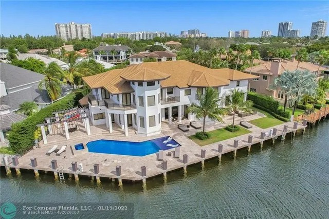 Nhà mới của Messi nằm cạnh con kênh ở phía nam của Florida.