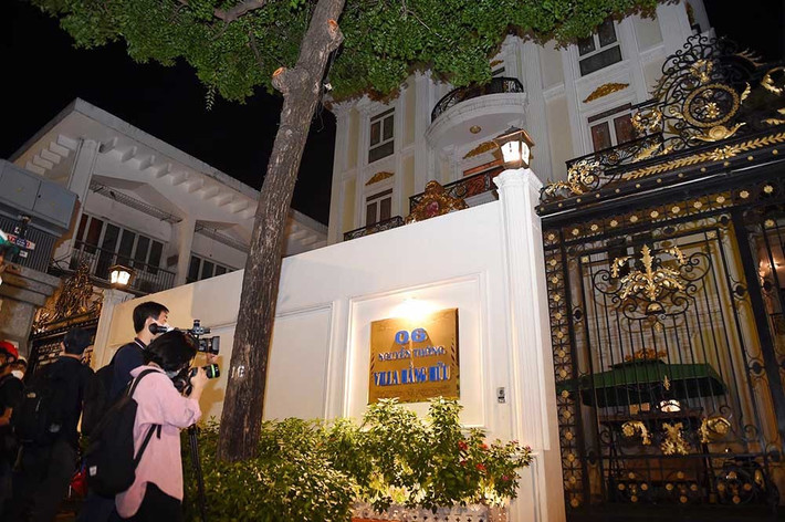 Căn biệt thự được đặt tên Villa Hằng Hữu, lấy tên con chung của Nguyễn Phương Hằng và ông Huỳnh Uy Dũng (tức Dũng "lò vôi"). Ảnh: Vietnamnet