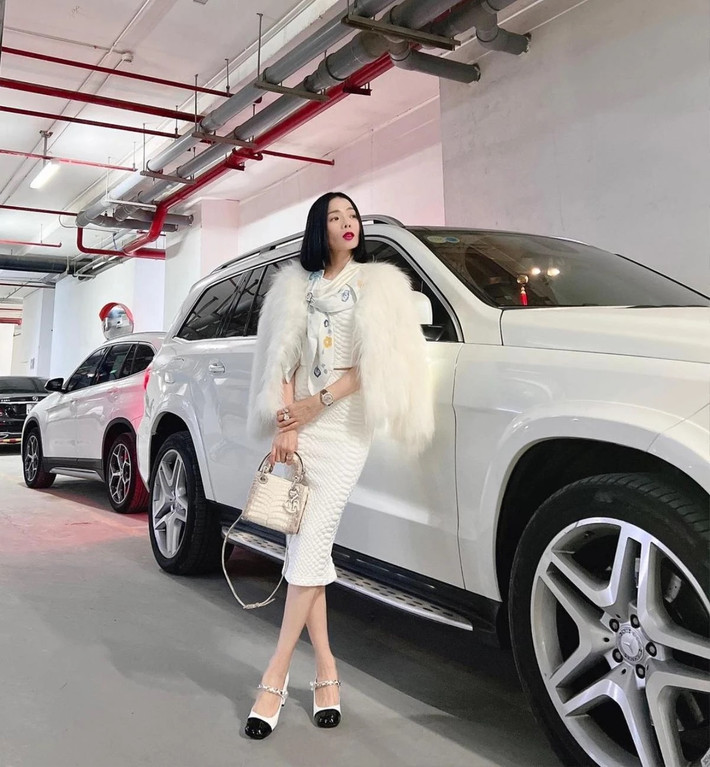 Bên cạnh đó, Lệ Quyên còn chi tiền tỷ để tậu xế hộp. Ảnh: Instagram lequyensinger