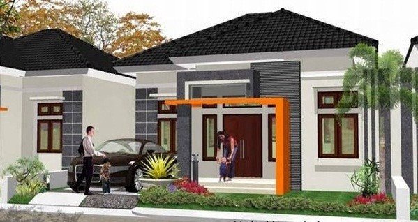 Nhà chữ L gồm có 3 phòng ngủ, 1 phòng khách, 1 bếp ăn phù hợp cho gia đình từ 4 - 6 người. Ảnh: Internet.