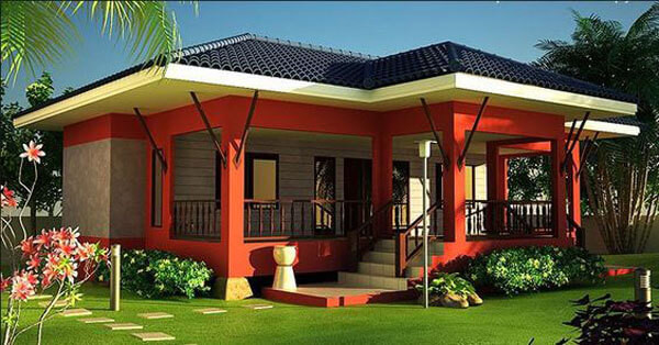Biệt thự kiến trúc cổ có cầu thang ngoài độc đáo. Ảnh: Handymandecor.
