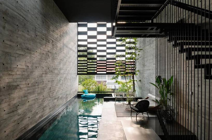 Bể bơi chính là không gian giải trí lý tưởng cho cả gia đình.