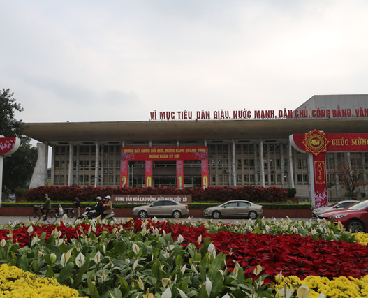 Theo thông tin trên trang chủ của sự kiện Hội nghị thượng đỉnh Mỹ - Triều Tiên, Trung tâm truyền thông quốc tế (IMC) cho Hội nghị thượng đỉnh Mỹ - Triều tại Hà Nội sẽ được đặt tại Cung Văn hóa Lao động Hữu nghị Việt – Xô, 91 Trần Hưng Đạo, Hoàn Kiếm, Hà Nội. Ảnh: VTV.