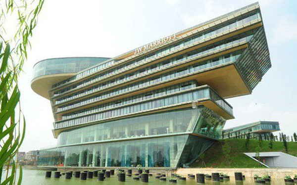 Trong khi đó, Tổng thống Mỹ Donald Trump lưu trú tại khách sạn JW Marriott (Nam Từ Liêm, Hà Nội). Ảnh: JW Marriott.