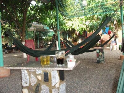 Tại TP Phan Thiết (Bình Thuận), đường Trường Chinh có lẽ nổi tiếng nhiều quán cafe võng nhất. Bên cạnh một số quán cà phê võng phục vụ khách vãng lai trên đường xuyên tỉnh, giúp họ có chỗ ngả lưng nghỉ ngơi trước khi tiếp tục chặng đường dài, thì có không ít quán trá hình, cung cấp dịch vụ "tới bến" cho khách. Ảnh: Báo Bình Thuận.