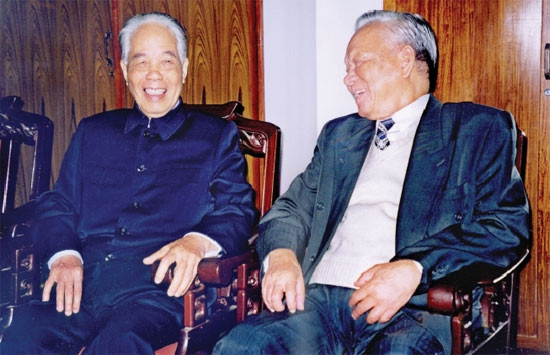 Đánh giá về Đại tướng Lê Đức Anh, nguyên Tổng Bí thư Đỗ Mười khẳng định: “Anh nắm chắc tình hình trong và ngoài nước và tình hình quân đội nên giải quyết chắc chắn. Sinh hoạt và lối sống giản dị, mẫu mực. Tôi cho rằng anh Lê Đức Anh là một trong những nhà chính trị tầm cỡ, nhà quân sự lớn của Đảng và Nhà nước ta”.