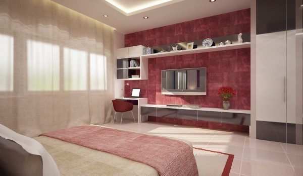 Để có thể trang trí nhà đẹp mà vẫn hợp với người mệnh Hỏa, bạn có thể điểm xuyết chút sơn tường hoặc giấy dán tường màu đỏ, đồ nội thất cũng vậy. Bên cạnh đó, bạn có thể sử dụng màu có tông nhạt hơn như màu hồng, hồng tím… khi chọn đồ nội thất, rèm cửa.