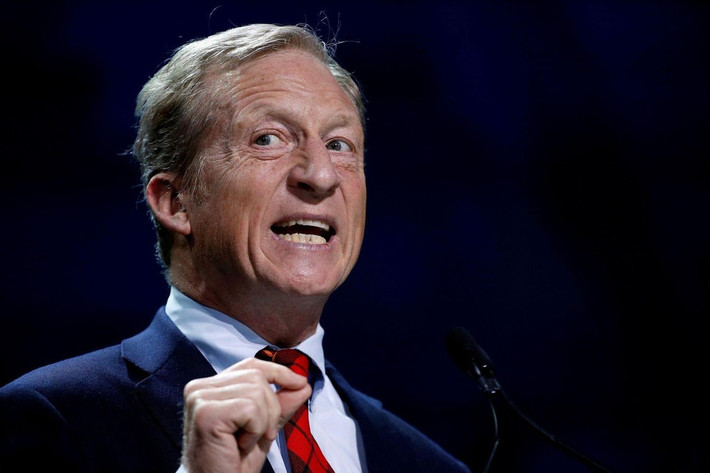 Ứng cử viên giàu thứ 2 sau tỷ phú Michael Bloomberg là doanh nhân Tom Steyer với 1,6 tỷ USD.