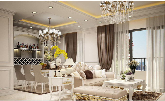 Hòa Minzy cũng từng hào hứng khoe căn villa tại Đà Lạt được thiết kế sang trọng được dùng nội thất cổ kính, là nơi để kinh doanh riêng. Ảnh: FBNV