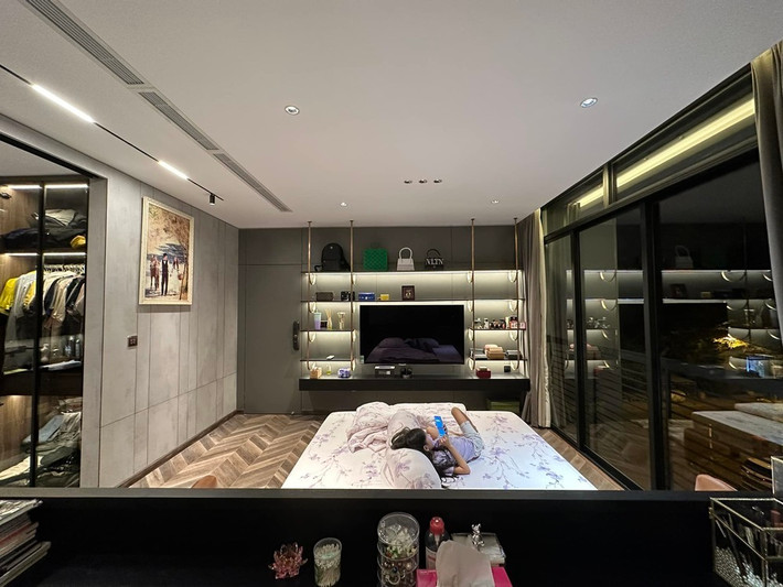 Hình ảnh thực tế trong phòng ngủ do chị gái Lan Ngọc chia sẻ.