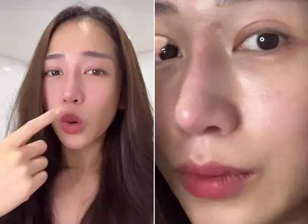 Ngoài những ý kiến bày tỏ ngợi khen sắc vóc, cách phối trang phục, cũng xuất hiện rất nhiều chiếc "còm" khiếm nhã, chê cô nàng phẫu thuật hỏng, lộ cả sụn mũi ra ngoài.