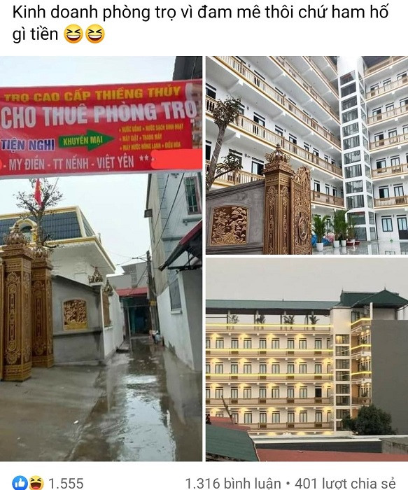 Hiện những hình ảnh về khu nhà trọ tiện nghi của ông Lê Văn Thiềng vẫn đang được mọi người rất quan tâm.