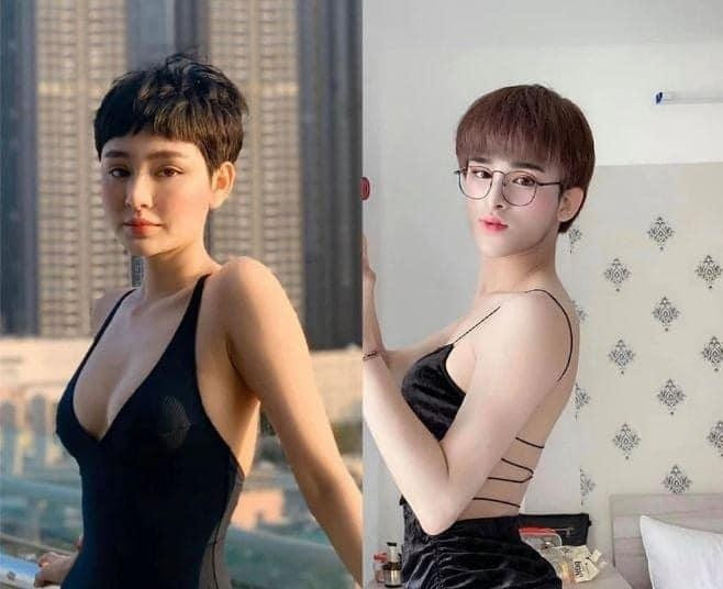 Chưa dừng lại tại đó, ngày 22/3, những bức ảnh ghép Trần Đức Bo và Hiền Hồ lại được chia sẻ rầm rộ giữa bão scandal của nữ ca sĩ.