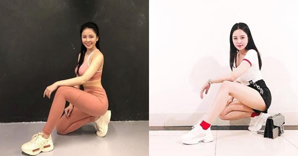 Những đôi giày trẻ trung, năng động tỏa ra ''mùi tiền" của cô nàng hot girl Thanh Hóa.