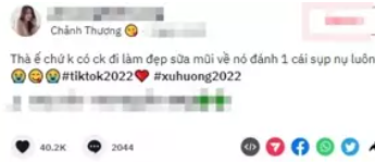 Hàng loạt bình luận đồn đoán xoay quanh câu chuyện. Nhiều người cho rằng có lẽ do người phụ tự ý phẫu thuật mà không bàn bạc khiến anh tức giận. Thậm chí có người mạnh dạn đoán người phụ nữ này bị chồng phát hiện "đi ăn lòng xào dưa" nên mới bị đánh.