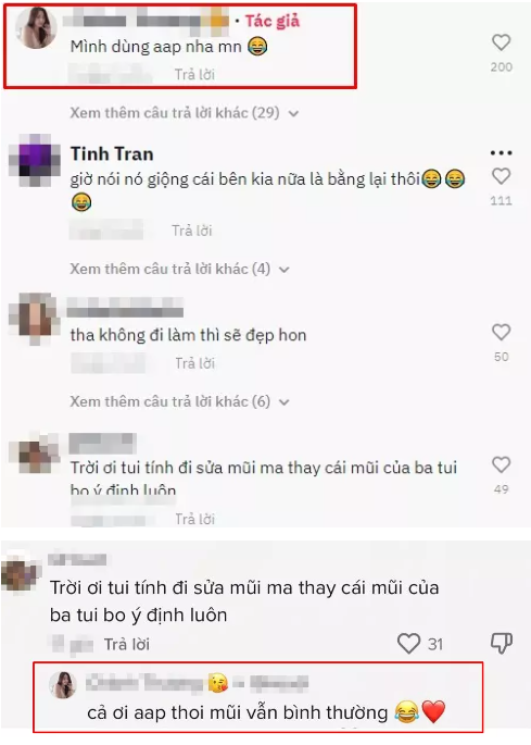 Trước thông tin sự việc bị đẩy đi quá xa, người phụ nữ vội vàng đính chính lại trong phần bình luận.