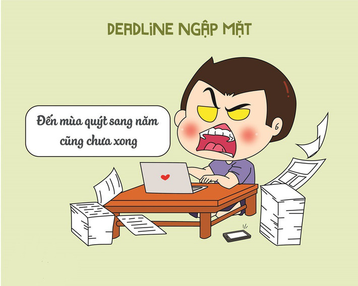 Khách hàng thì giục, sếp thì mắng. Ai cũng mong có "ba đầu sáu tay" để hoàn thành công việc sớm nhất để hoàn thành công việc trước Tết.