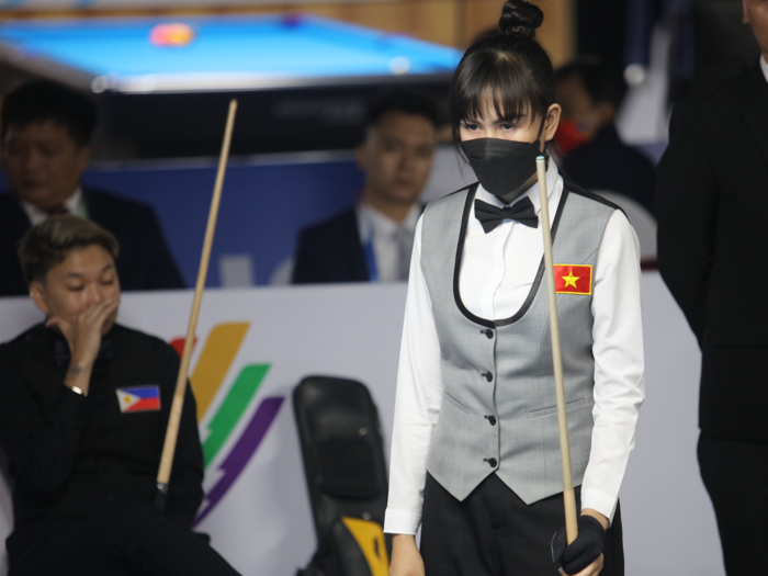 Mới đây, nữ cơ thủ Nguyễn Bích Trâm chính là người đưa đội tuyển Việt Nam vào vòng bán kết nội dung Pool 9 bi tại SEA Games 31.