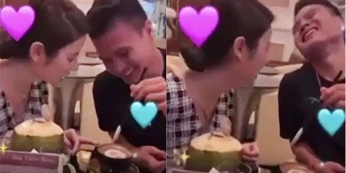 Nhưng với những gì có trong tay, netizen có thể tự tin khẳng định rằng, tiền vệ đội tuyển Việt Nam và cô bạn gái hơn tuổi là 1 cặp.