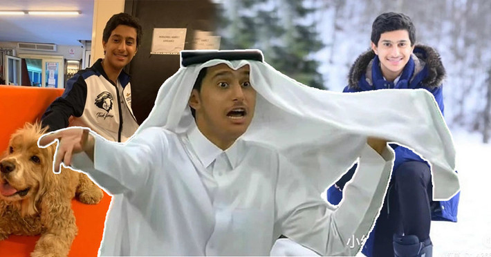 Theo tìm hiểu, cậu là em trai của Hoàng tử Sheikh Jassim bin Hamad Al Thani, nhiều thông tin cho rằng năm nay hoàng tử mới 15 tuổi, sinh năm 2007.