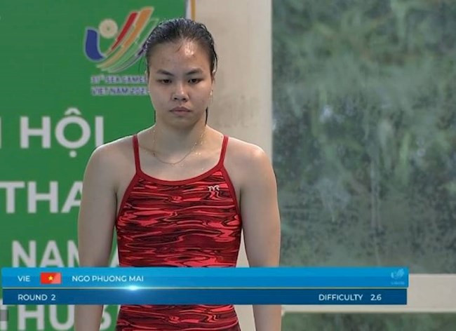 Phương Mai năm nay 24 tuổi và bén duyên với môn nhảy cầu từ khi mới học lớp 2.
