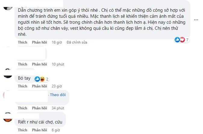 Thế nhưng Thanh Tâm chưa gây được ấn tượng bởi cách nhấn nhá quá đà, giọng nói bị nhận xét điệu, không phù hợp với một MC