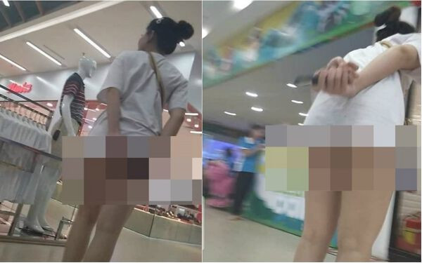 Không chỉ có những chiếc quần phản chủ mà nhiều chị em từng mắc lỗi trang phục khi đi siêu thị với mốt áo giấu quần.