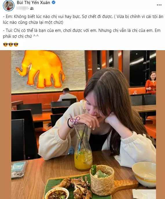 Thời gian qua, em gái Đặng Văn Lâm được Yến Xuân đưa đi khám phá rất nhiều địa điểm ăn uống, vui chơi ở Sài Gòn và những địa danh nổi tiếng khác.