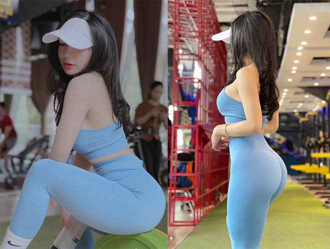 Đặc biệt, cô nàng cực kỳ thích các bài tập nặng, trong đó ấn tượng nhất phải kể đến bài “hip thrust” nâng 160 kg tạ một lần.