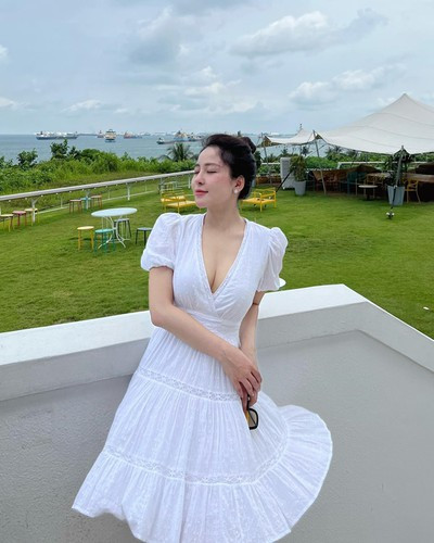 Vẫn vẻ đẹp ngọt ngào nhưng không kém phần nóng bỏng, trưởng thành nhưng Trâm Anh được đánh giá là có màn thay đổi khiến nhiều người không nhận ra.