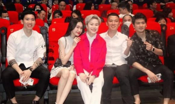 Văn Hậu và Hải My xuất hiện chung trong một sự kiện.
