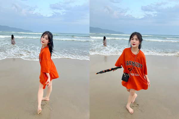 Ngay cả Quỳnh Alee cũng phải thốt lên: "T xấu điên lên được", đồng thời xin ý kiến cư dân mạng: "Chụp ảnh như này chia tay được chưa ạ?".