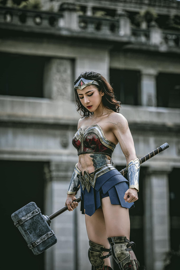 Để có được thành quả như ngày hôm nay, nữ gymer này đã phải nỗ lực tập luyện rất nhiều. Hầu hết thời gian trong ngày của Nguyên Thi đều diễn ra trong phòng tập gym.